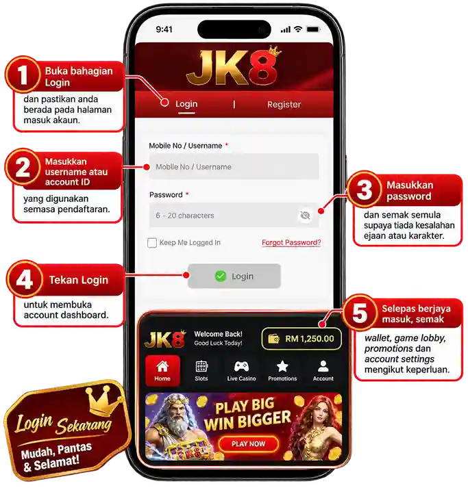 Jk8 login